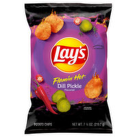 Lay's Potato Chips, Flamin' Hot Dill Pickle Flavored
