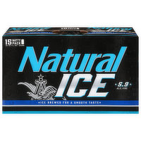 Natural Ice Beer, Natty Pack - 15 Each 