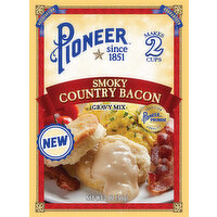 Pioneer Gravy Mix, Smoky Country Bacon - 2 Ounce 