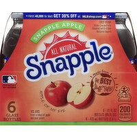 Snapple Juice Drink, Snapple Apple - 6 Each 