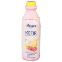 Lifeway Kefir, Strawberry Banana - 32 Fluid ounce 