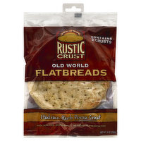 Rustic Crust Flatbreads, Old World, Italian Herb Pizza Crust - 2 Each 