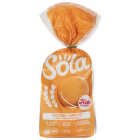 Sola Hamburger Buns, Golden Wheat - 4 Each 