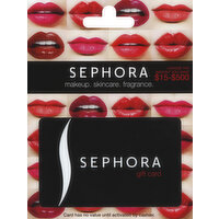 Sephora Gift Card, $15-$500 - 1 Each 