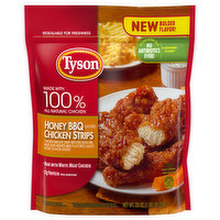 Tyson Chicken Strips, Honey BBQ Flavored - 25 Ounce
