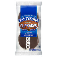 Tastykake Cupkakes, Swirly, Creme Filled