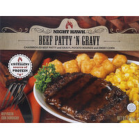 Night Hawk Beef Patty 'N Gravy - 8.75 Ounce 