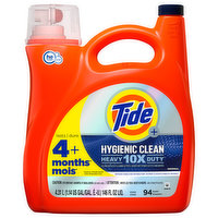 Tide + Detergent, Hygienic Clean, Original - 146 Fluid ounce 