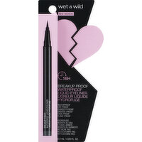 Wet n Wild Liquid Eyeliner, Waterproof, Ultra Black 1111509