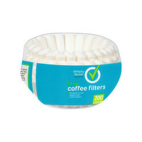 Simply Done 1-4 Cup Coffee Filters - 200 Each 