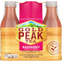 Gold Peak Tea, Raspberry, 6 Pack - 6 Each 