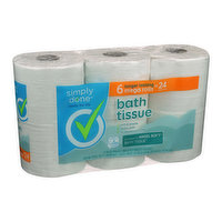 Simply Done Bath Tissue Mega Rolls