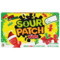 Sour Patch Kids Candy, Soft & Chewy, Green & Red - 3.1 Ounce 