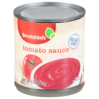 Brookshire's Tomato Sauce, No Salt Added - 8 Ounce 