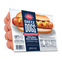 Dietz & Watson Dietz Dogs, Uncured Beef Franks - 14 Ounce 