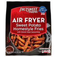 Pictsweet Farms Air Fryer Sweet Potato Homestyle Fries with Sweet Heat Seasoning, 18 oz - 18 Ounce 