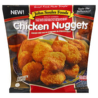 John Soules Foods Patty Fritters, Chicken Breast, with Rib Meat, Nugget Shaped - 24 Ounce