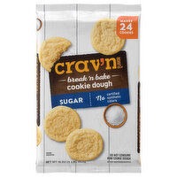 Crav'n Flavor Cookie Dough, Sugar, Break 'n Bake - 16 Ounce 