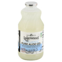 Lakewood Juice, Organic, Pure Aloe Gel - 32 Ounce