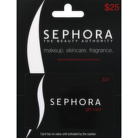 Sephora Gift Card, $25