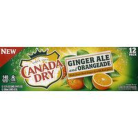 Canada Dry Ginger Ale and Orangeade, 12 Pack