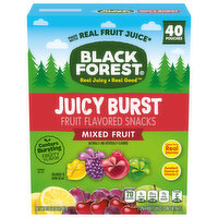 Black Forest Fruit Flavored Snacks, Mixed Fruit - 40 Each