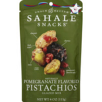 Sahale Glazed Mix, Pistachios, Pomegranate Flavored - 4 Ounce 