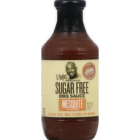 G Hughes Smokehouse BBQ Sauce, Sugar Free, Mesquite Flavored - 18 Ounce 
