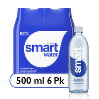 Smartwater Distilled Water, Vapor - 6 Each 