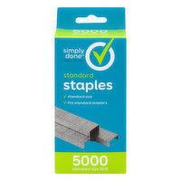 Simply Done Staples, Standard