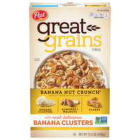 Great Grains Cereal, Banana Nut Crunch - 15.5 Ounce 