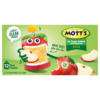 Mott's Applesauce, Apple - 12 Each 