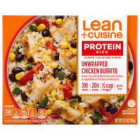 Lean Cuisine Burrito, Unwrapped, Chicken - 9.5 Ounce 