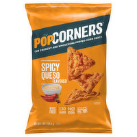 PopCorners Popped-Corn Snack, Spicy Queso - 7 Ounce 