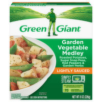 Green Giant Garden Vegetable Medley, Lightly Sauced - 8 Ounce 