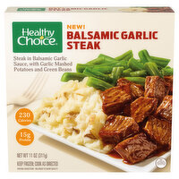 Healthy Choice Steak, Balsamic Garlic