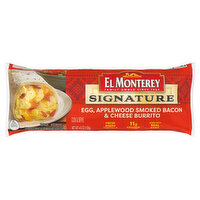 El Monterey Burrito, Egg, Applewood Smoked Bacon & Cheese - 4.5 Ounce 