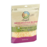 Full Circle Market ORGANIC - Mexican Style Blend Of Organic Colby Jack, White Cheddar And Monterey Jack Finely Shredded Cheese