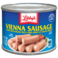 Libby's Vienna Sausage in Chicken Broth Canned Sausage - 4.6 Ounce 