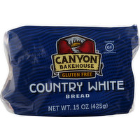 Canyon Bakehouse Bread, Gluten Free, Country White - 15 Ounce 