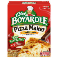Chef Boyardee Crust Mix & Pizza Sauce, Traditional - 31.85 Ounce