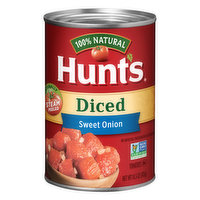 Hunt's Tomatoes, Sweet Onion, Diced - 14.5 Ounce 