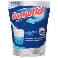 DampRid Moisture Absorber, Fragrance Free, Refill - 42 Ounce 