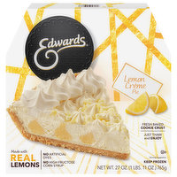 Edwards Creme Pie, Lemon - 27 Ounce