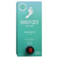 Barefoot Cellars On Tap Moscato White Wine 3L - 3 Litre 
