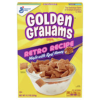 Golden Grahams Cereal, Retro Recipe - 11.7 Ounce 
