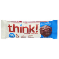 Think! High Protein Bar, Brownie Crunch - 2.1 Ounce 