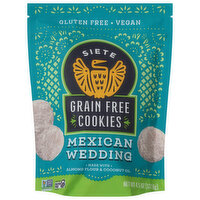 Siete Cookies, Grain Free, Mexican Wedding - 4.5 Ounce 