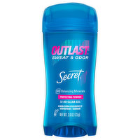 Secret Antiperspirant, Protecting Powder, Sweat & Odor, Clear Gel