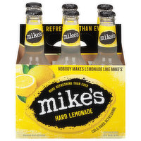 Mike's Malt Beverage, Premium, Hard Lemonade - 6 Each 